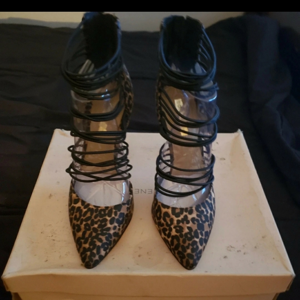 BCBG Animal Print Bootie - Picture 4 of 6